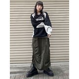 シャイニーカーゴマキシスカート | MURUA | 詳細画像30 