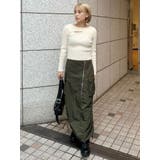 シャイニーカーゴマキシスカート | MURUA | 詳細画像37 