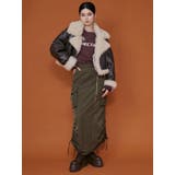 シャイニーカーゴマキシスカート | MURUA | 詳細画像6 