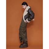 シャイニーカーゴマキシスカート | MURUA | 詳細画像8 