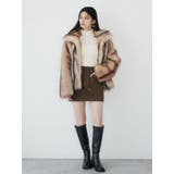 フェイクヌバックミニスカート | MURUA | 詳細画像10 