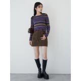 フェイクヌバックミニスカート | MURUA | 詳細画像7 