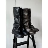 フェイクレザーカバーブーツ | MURUA | 詳細画像2 