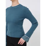 ベルスリーブラインニット | MURUA | 詳細画像47