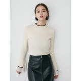 ベルスリーブラインニット | MURUA | 詳細画像8