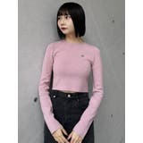 ロゴプレートベーシックニット | MURUA | 詳細画像28