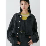 ショートデニムジャケット【セットアップ着用可】 | MURUA | 詳細画像1