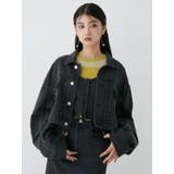 ショートデニムジャケット【セットアップ着用可】 | MURUA | 詳細画像2