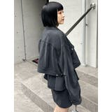 ショートデニムジャケット【セットアップ着用可】 | MURUA | 詳細画像36