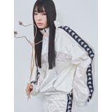 ホワイト | 【Kappa】2WAYナイロントラックジャケット【セットアップ着用可】 | MURUA