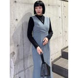 カシュクールマーメイドジャンパースカート | MURUA | 詳細画像3