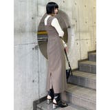 フロントベルトジャンパースカート | MURUA | 詳細画像12 