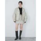 ヴィンテージライクミニスカート【セットアップ着用可】 | MURUA | 詳細画像10 