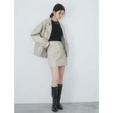 ヴィンテージライクミニスカート【セットアップ着用可】 | MURUA | 詳細画像12 