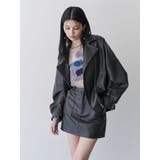 ヴィンテージライクミニスカート【セットアップ着用可】 | MURUA | 詳細画像6 