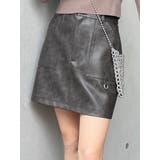 ブラウン | ヴィンテージライクミニスカート【セットアップ着用可】 | MURUA