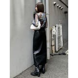 マルチウェイナローフェイクレザースカート | MURUA | 詳細画像16 