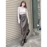 マルチウェイナローフェイクレザースカート | MURUA | 詳細画像20 