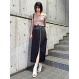 スリットナローレザースカート | MURUA | 詳細画像43