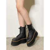 ブラック | レースアップブーツ | MURUA