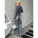 バレルレッグコクーンシルエットデニム | MURUA | 詳細画像35 