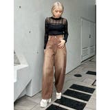 バレルレッグコクーンシルエットデニム | MURUA | 詳細画像9 