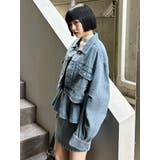 ペプラムデニムミニスカート【セットアップ着用可】 | MURUA | 詳細画像33
