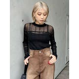 シアーボーダーハイネックニット | MURUA | 詳細画像10 