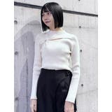 カットツイストタイトニット | MURUA | 詳細画像15 