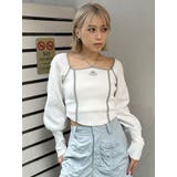 【Kappa】トリミングリボンネックニット | MURUA | 詳細画像13 