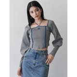 【Kappa】トリミングリボンネックニット | MURUA | 詳細画像6 