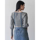 【Kappa】トリミングリボンネックニット | MURUA | 詳細画像7 