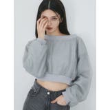 グレー | チュールレイヤードプルオーバー | MURUA