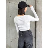 プレートクロップドトップス | MURUA | 詳細画像10