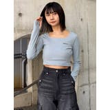 プレートクロップドトップス | MURUA | 詳細画像12