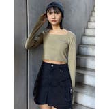 プレートクロップドトップス | MURUA | 詳細画像17