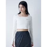 プレートクロップドトップス | MURUA | 詳細画像26