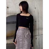 プレートクロップドトップス | MURUA | 詳細画像31