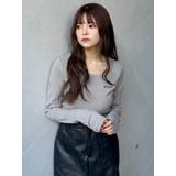 プレートクロップドトップス | MURUA | 詳細画像40