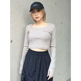 プレートクロップドトップス | MURUA | 詳細画像6