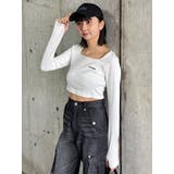 プレートクロップドトップス | MURUA | 詳細画像9