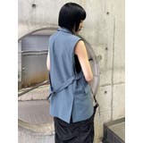 バックベルトテーラードジレ【セットアップ着用可】 | MURUA | 詳細画像25