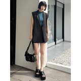 バックベルトテーラードジレ【セットアップ着用可】 | MURUA | 詳細画像37