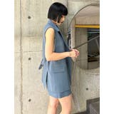 バックベルトテーラードジレ【セットアップ着用可】 | MURUA | 詳細画像40