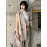 バックベルトテーラードジレ【セットアップ着用可】 | MURUA | 詳細画像50