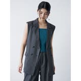 バックベルトテーラードジレ【セットアップ着用可】 | MURUA | 詳細画像7