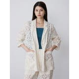 レースシアージャケット【セットアップ着用可】【WEB限定】 | MURUA | 詳細画像6