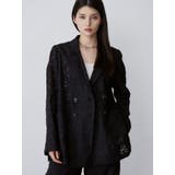 ブラック | レースシアージャケット【セットアップ着用可】【WEB限定】 | MURUA