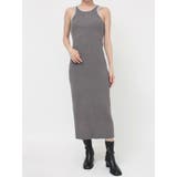 グレー | ロングニットワンピース | MURUA