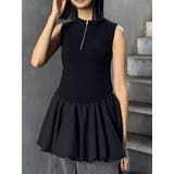 ブラック | ピンストライプバルーントップス | MURUA